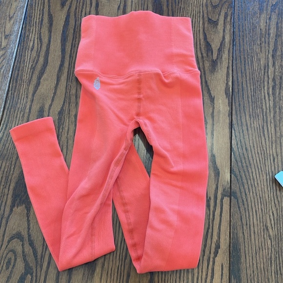 FP Movement Orange NWOT Leggings - Picture 3 of 5